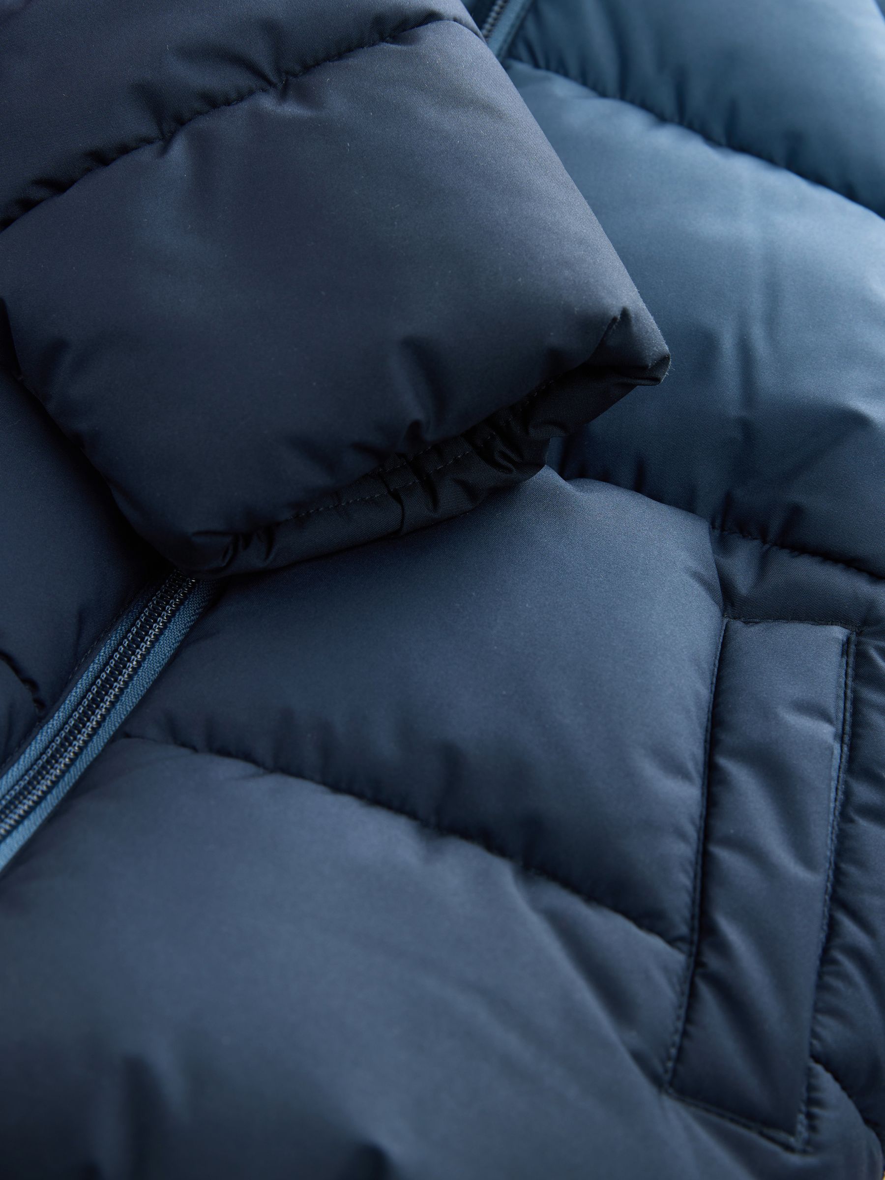 Blue Dip-Dye Padded Shower Resistant Coat (3mths-7yrs)