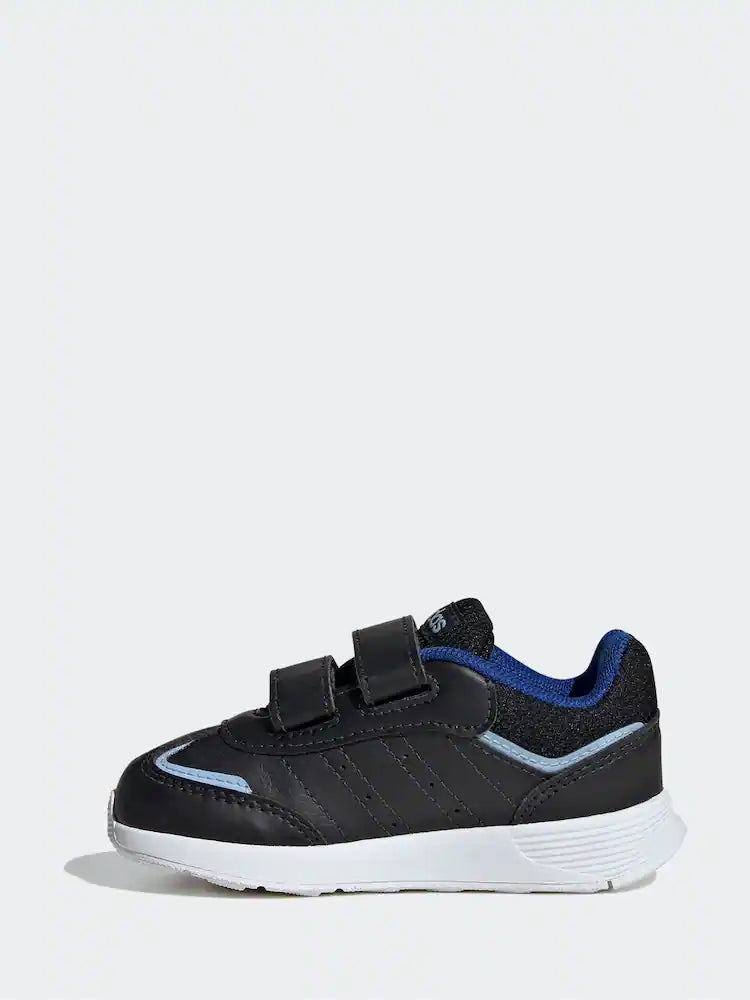 adidas Black/Navy Tensaur Switch Hook and Loop Infant Trainers