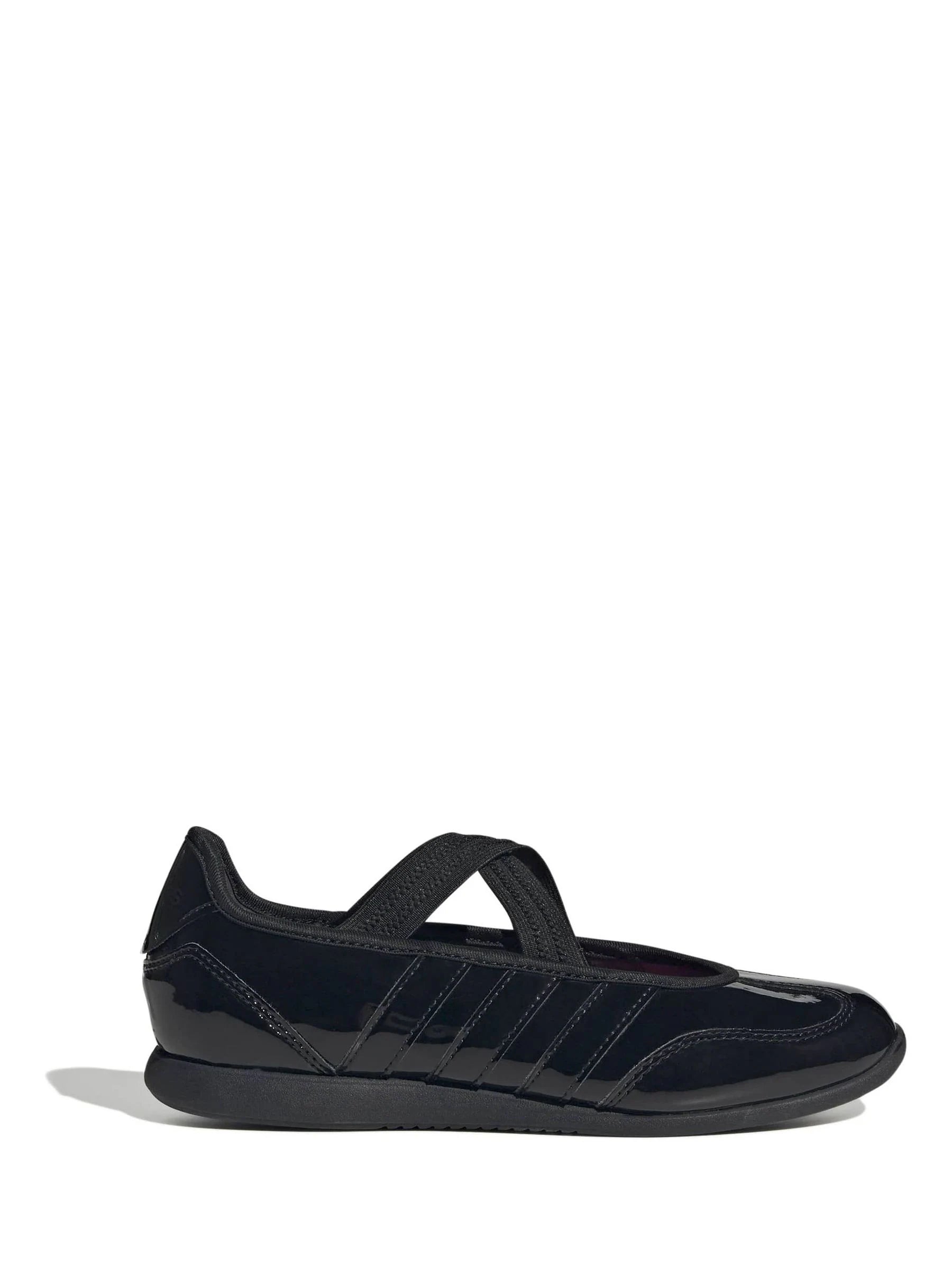 adidas Black Patent Barreda Mary Jane Junior Trainers