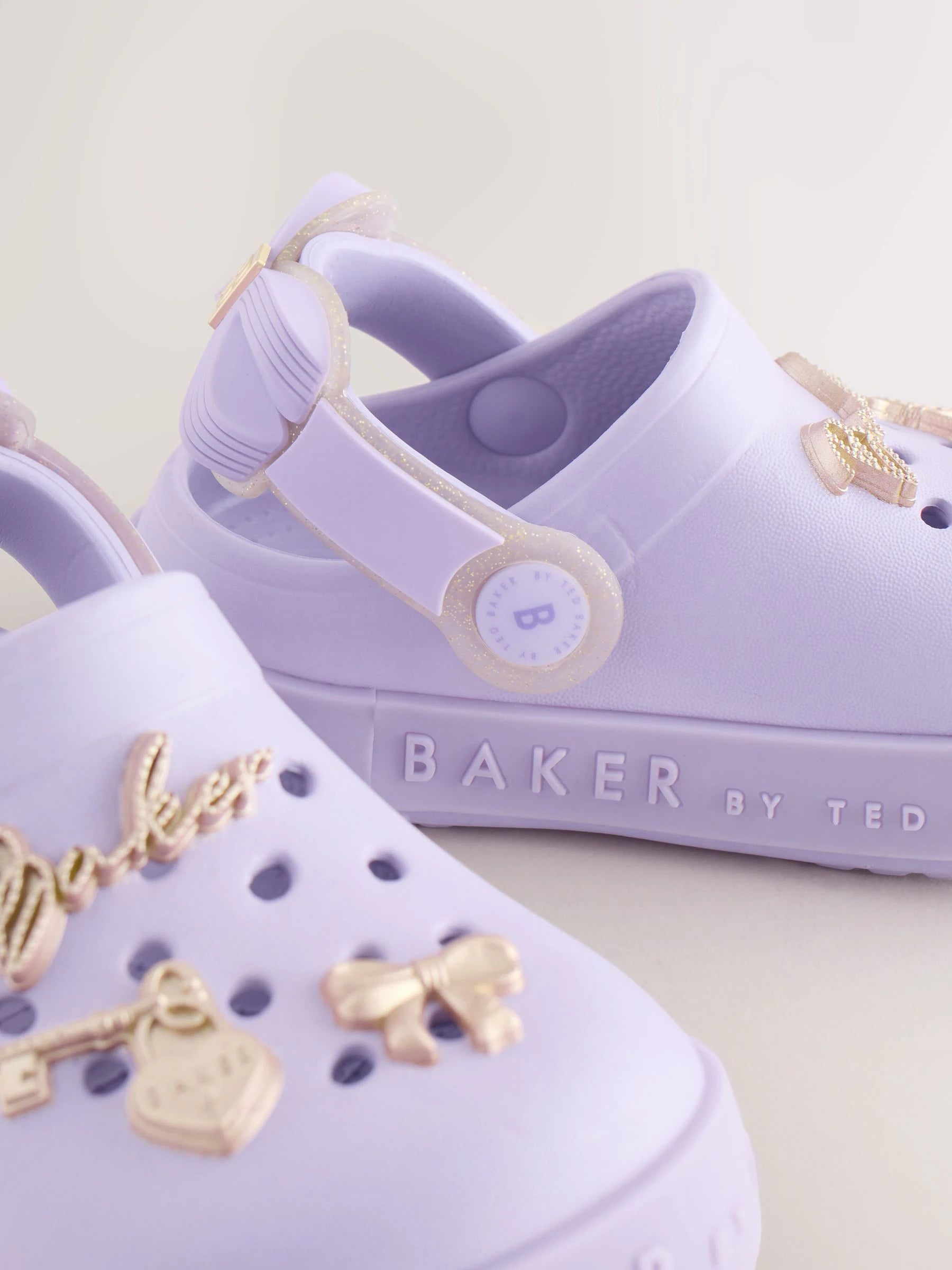 Baker by Ted Baker Girls Bow Clog Sandals