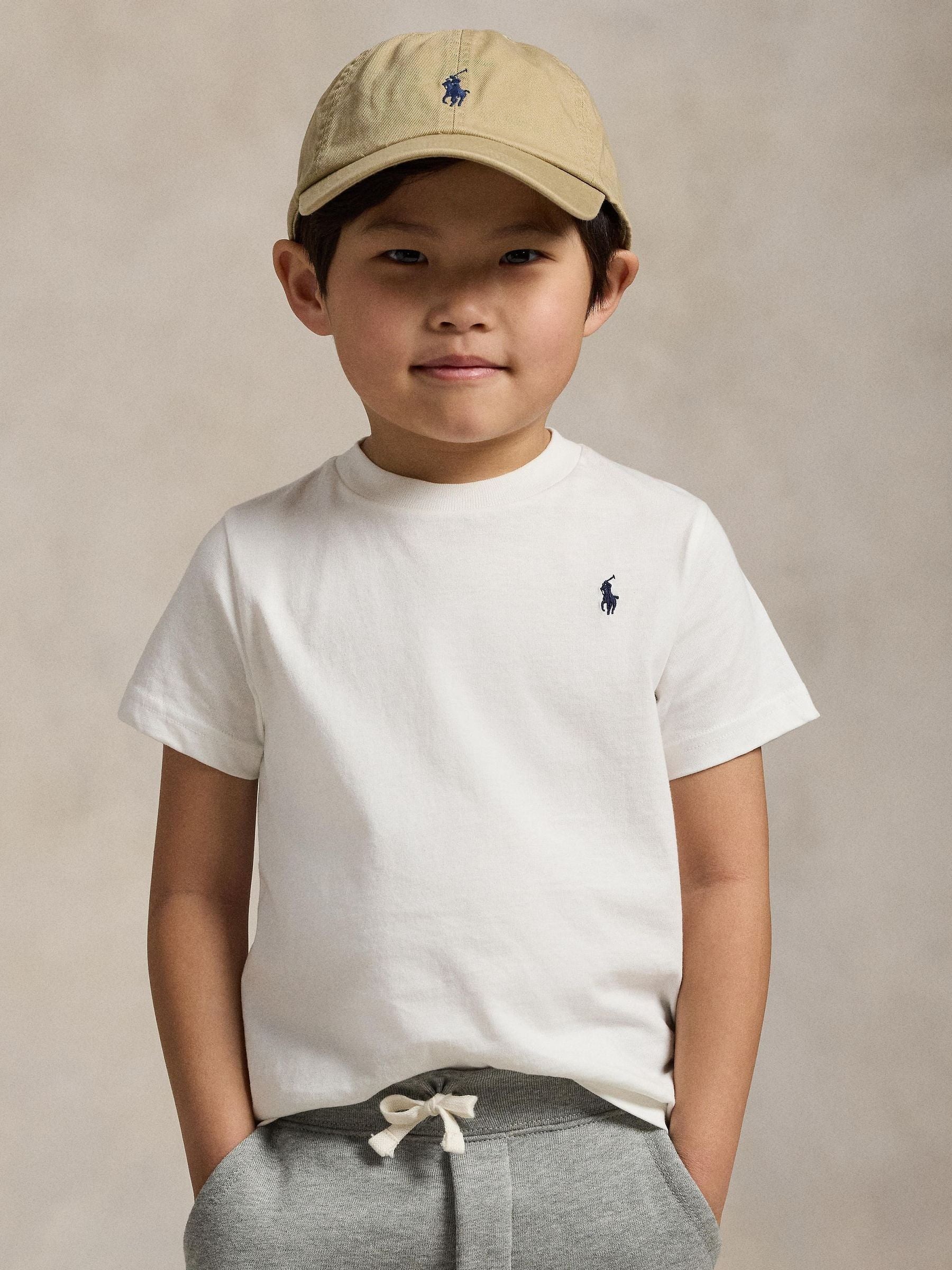 Polo Ralph Lauren White Jersey Short Sleeve T-Shirt