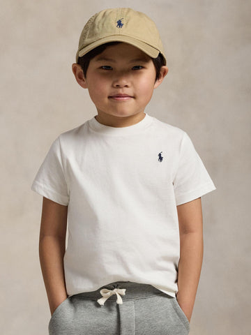 Polo Ralph Lauren White Jersey Short Sleeve T-Shirt