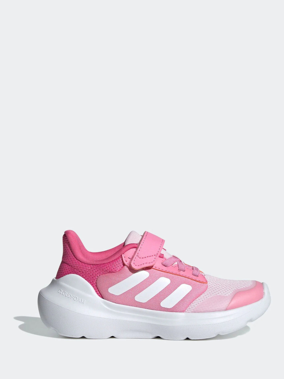 adidas Pink Tensaur Run 2.0 Hook and Loop Kids Trainers