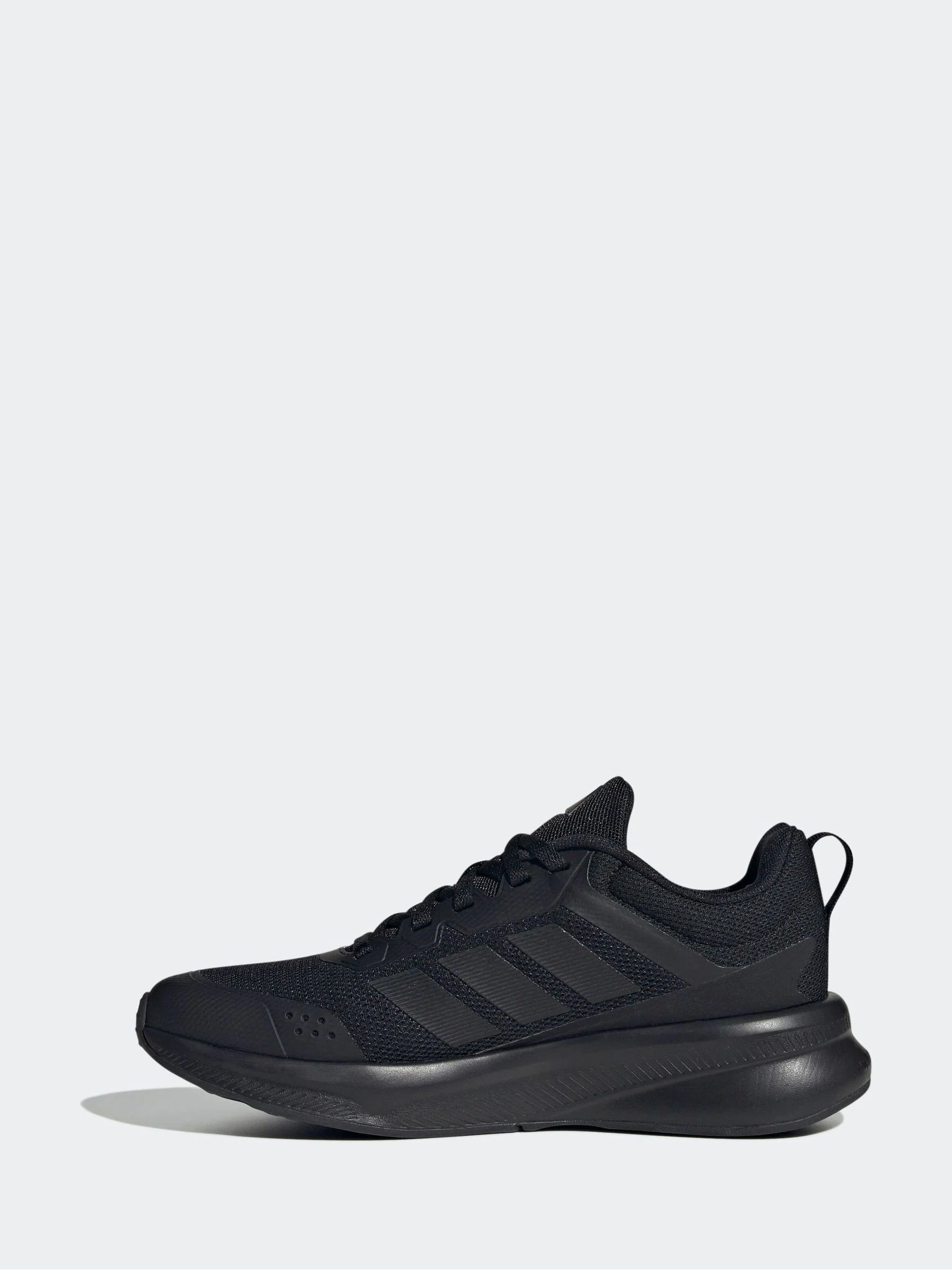 adidas Black Fortarun 4.0 Lace Junior Trainers