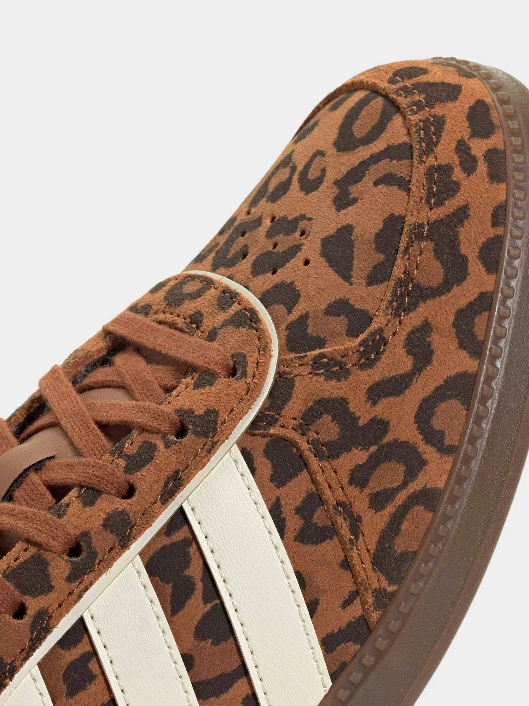 adidas Leopard Print/White Breaknet Sleek Trainers