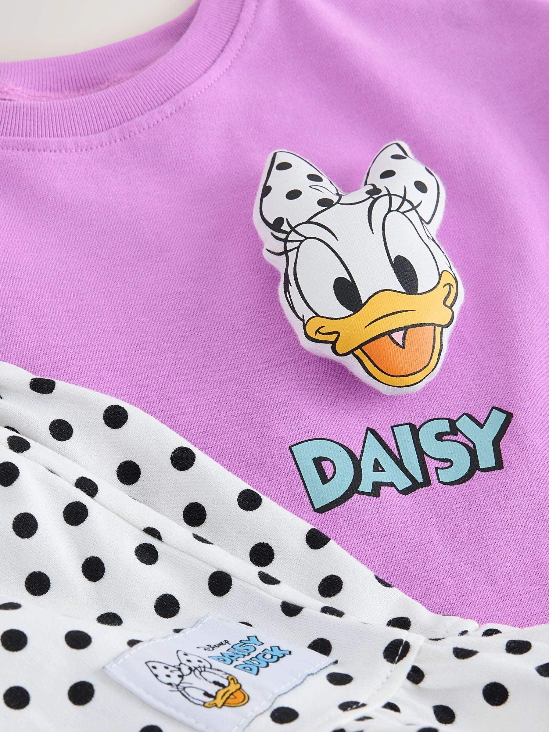 Purple Disney Daisy Duck Shorts Set (3mths-7yrs)