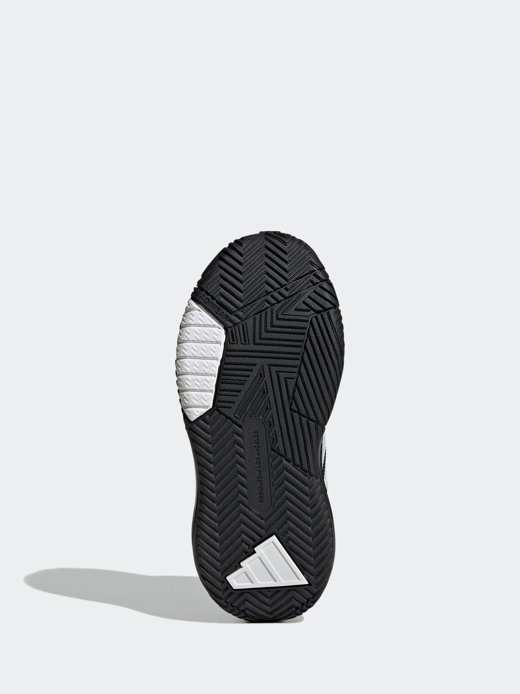 adidas Black Ownthegame 3.0 Kids Trainers