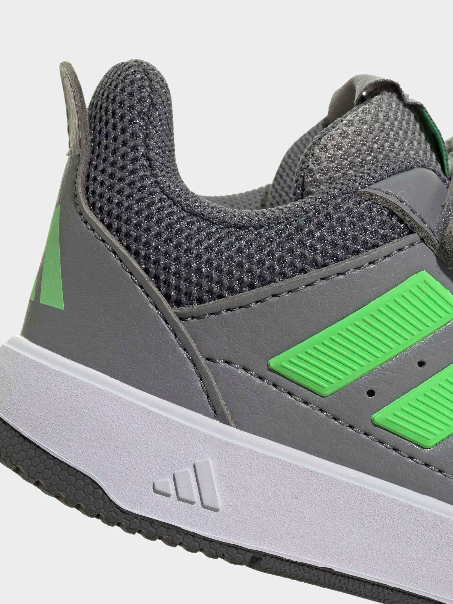 adidas Grey Hook and Loop Tensaur Sport 3.0 Infant Trainers