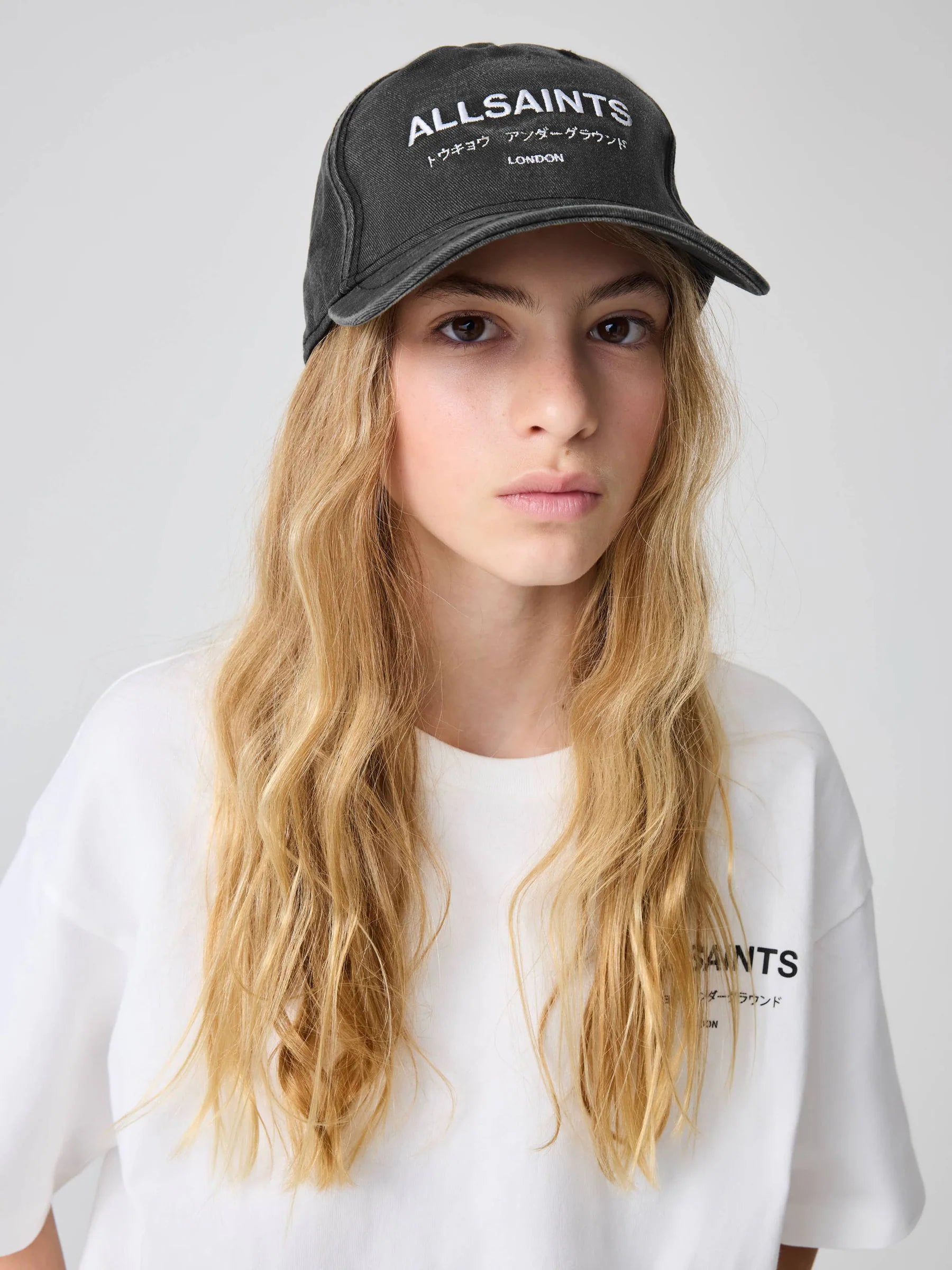 Smallsaints Grey Underground Logo Baseball Cap