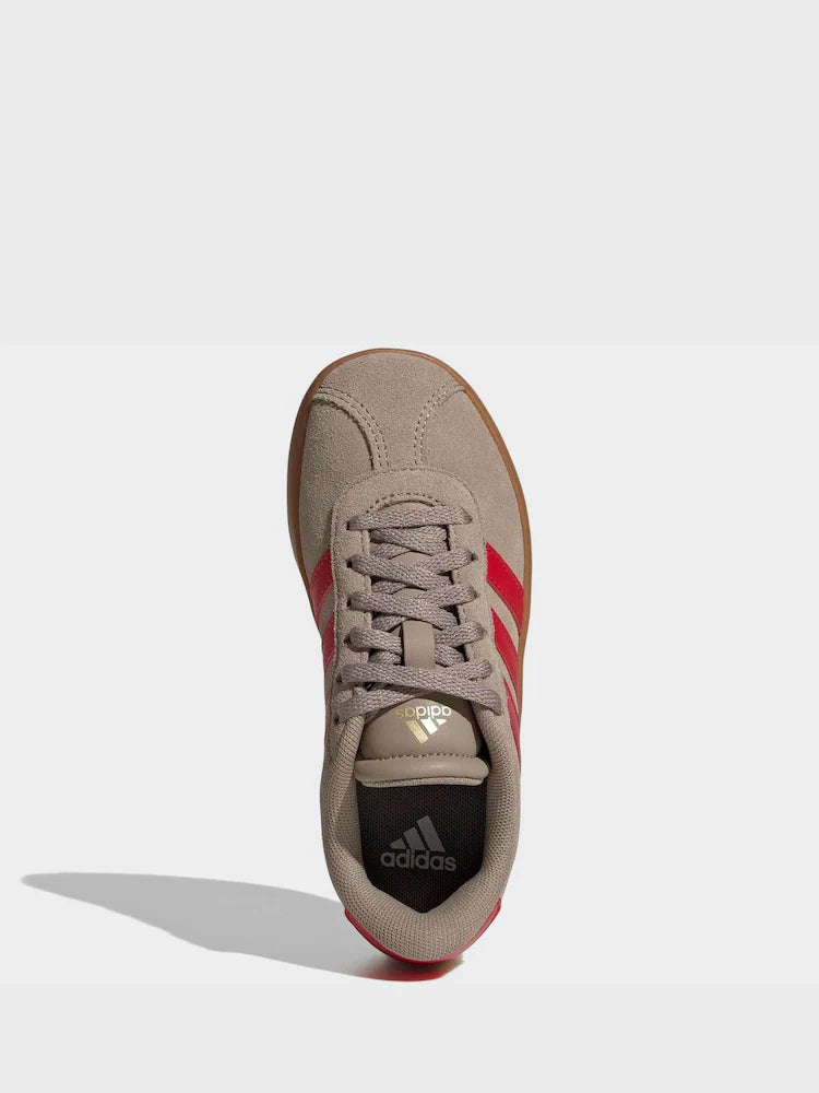 adidas Brown/Red VL Court 3.0 Trainers