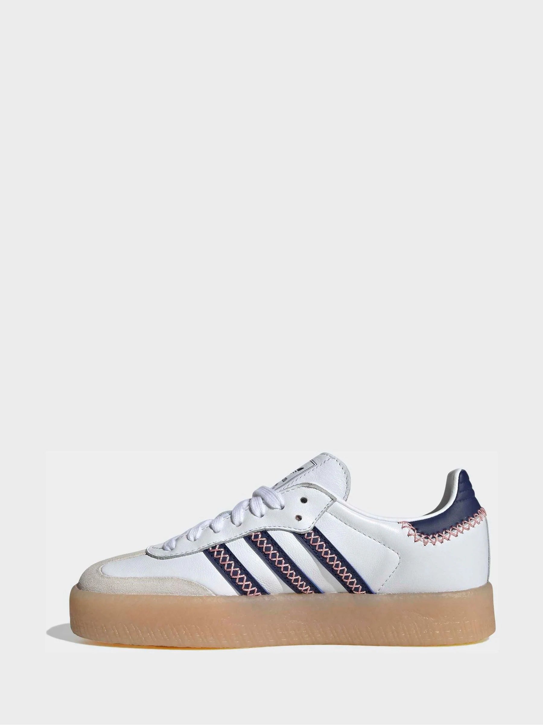 adidas Originals White Sambae Trainers