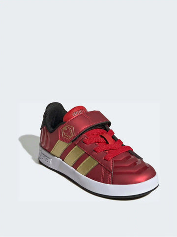 adidas Red Marvel Iron Man Grand Court Trainers