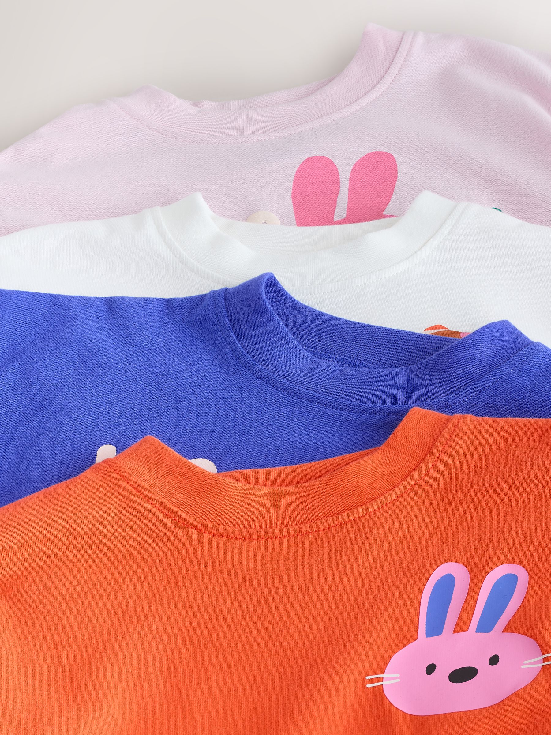 Blue/Green T-Shirts 4 Pack (3mths-7yrs)