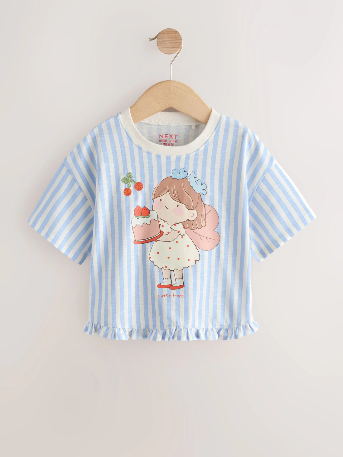 Patchwork Strawberry T-Shirts 4 Pack (3mths-7yrs)