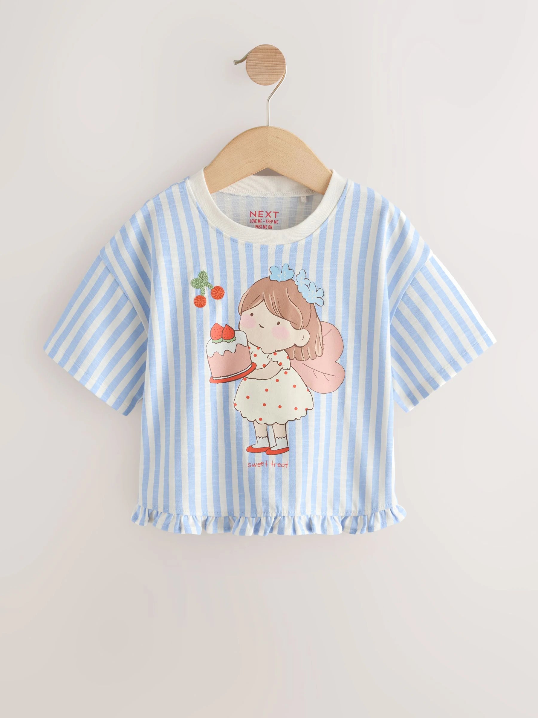 Patchwork Strawberry T-Shirts 4 Pack (3mths-7yrs)