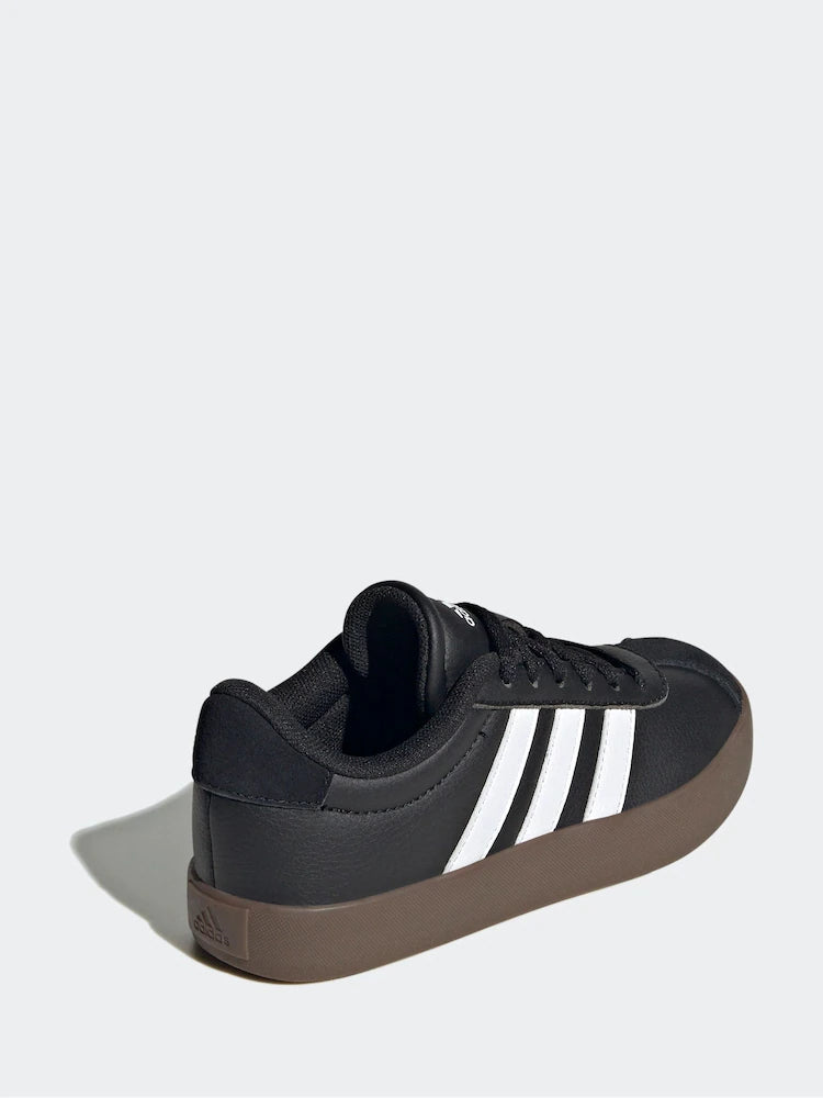 adidas Black/Tan VL Court 3.0 Trainers