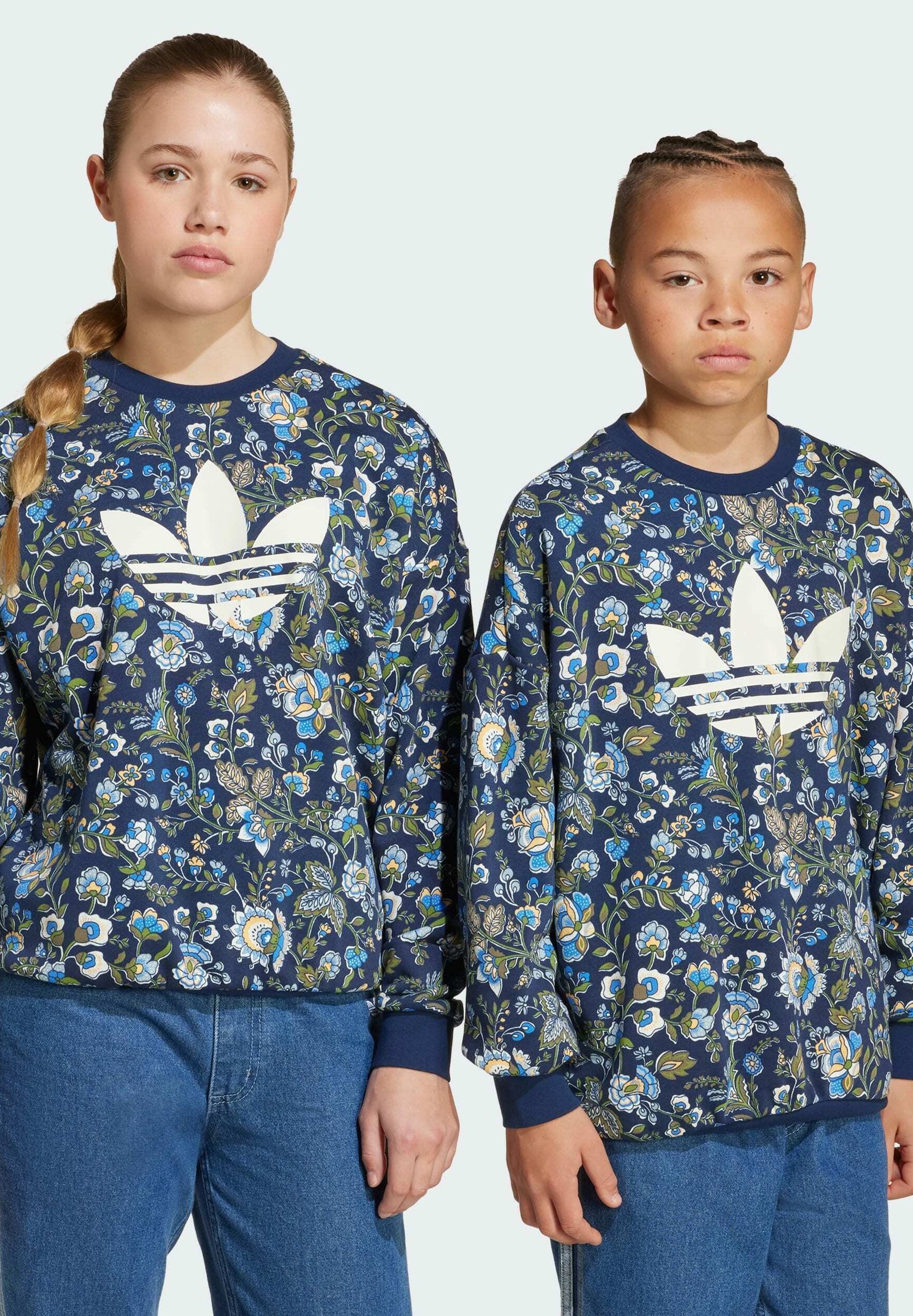 adidas Originals LIBERTY LONDON - Sweatshirt - night indigo multicolor