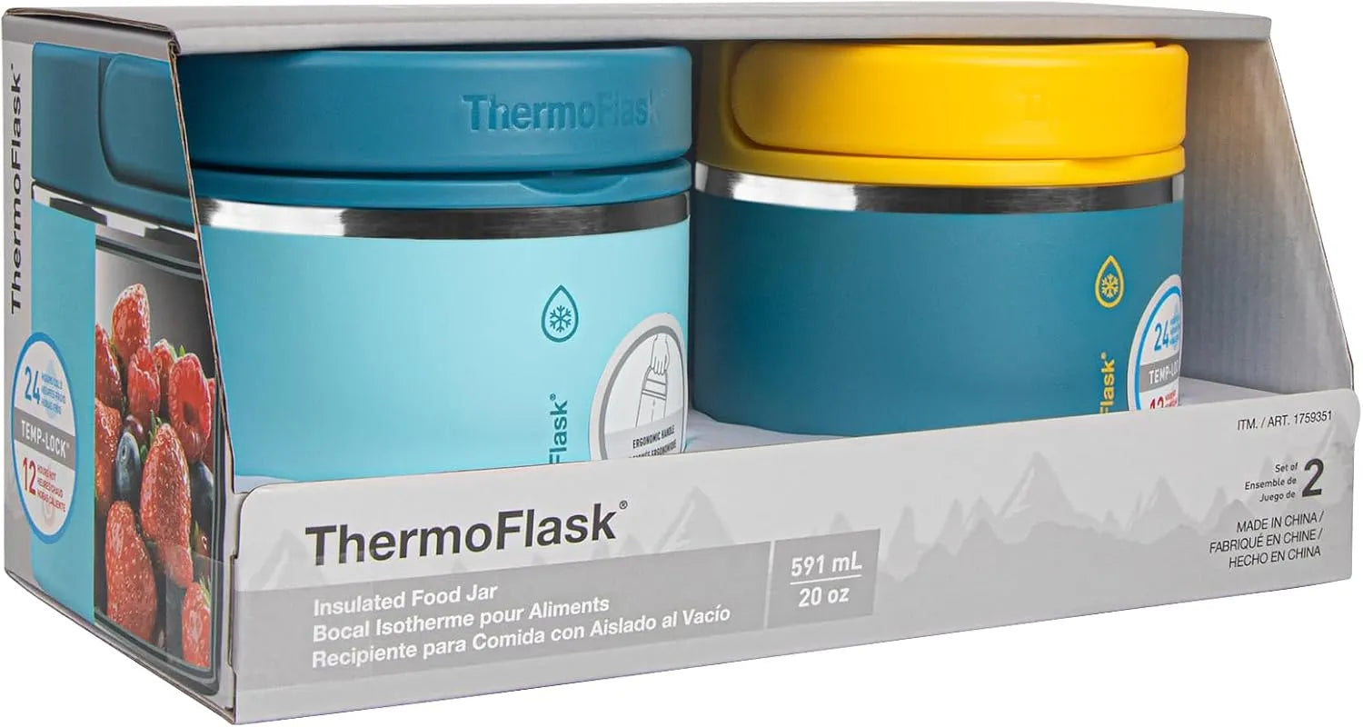 Thermoflask 20oz Food Jar 2-Pack