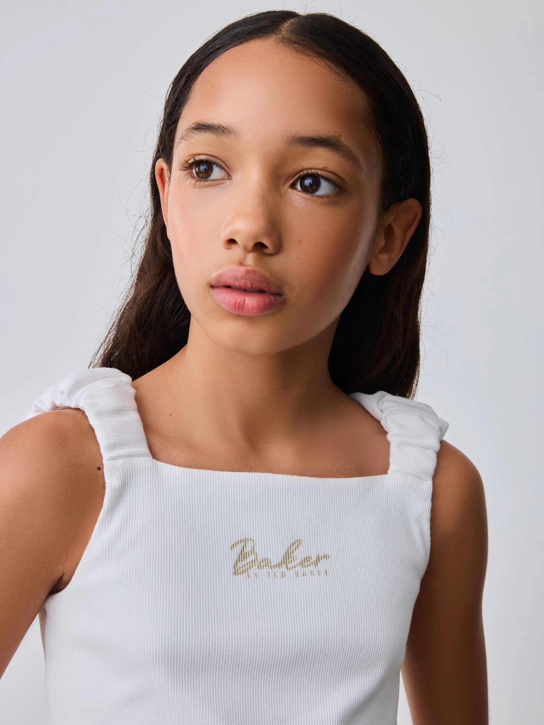 Baker by Ted Baker Multi Ruched Cropped Top & Fruit Short 2 Piece Set