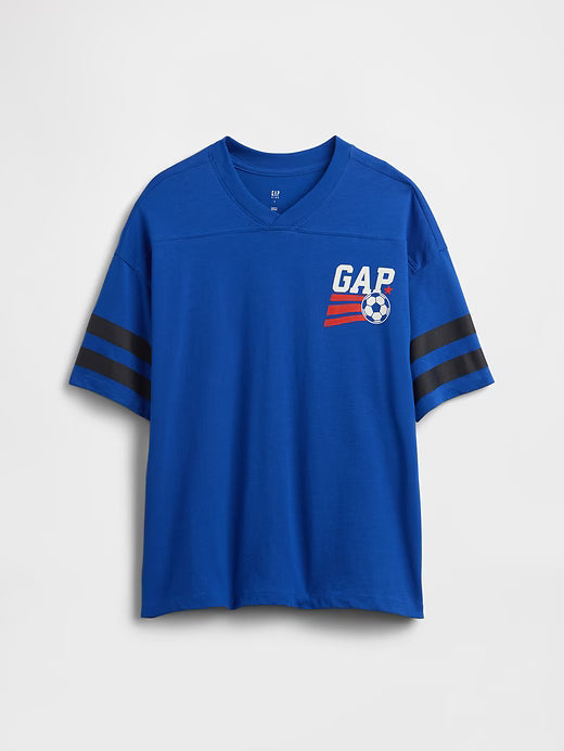 Kids Oversized Soccer T-Shirt