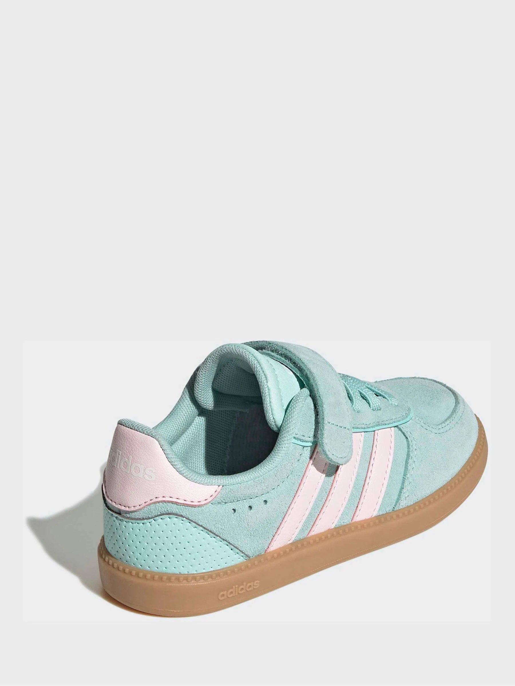 adidas Aqua Blue Breaknet Sleek Kids Trainers