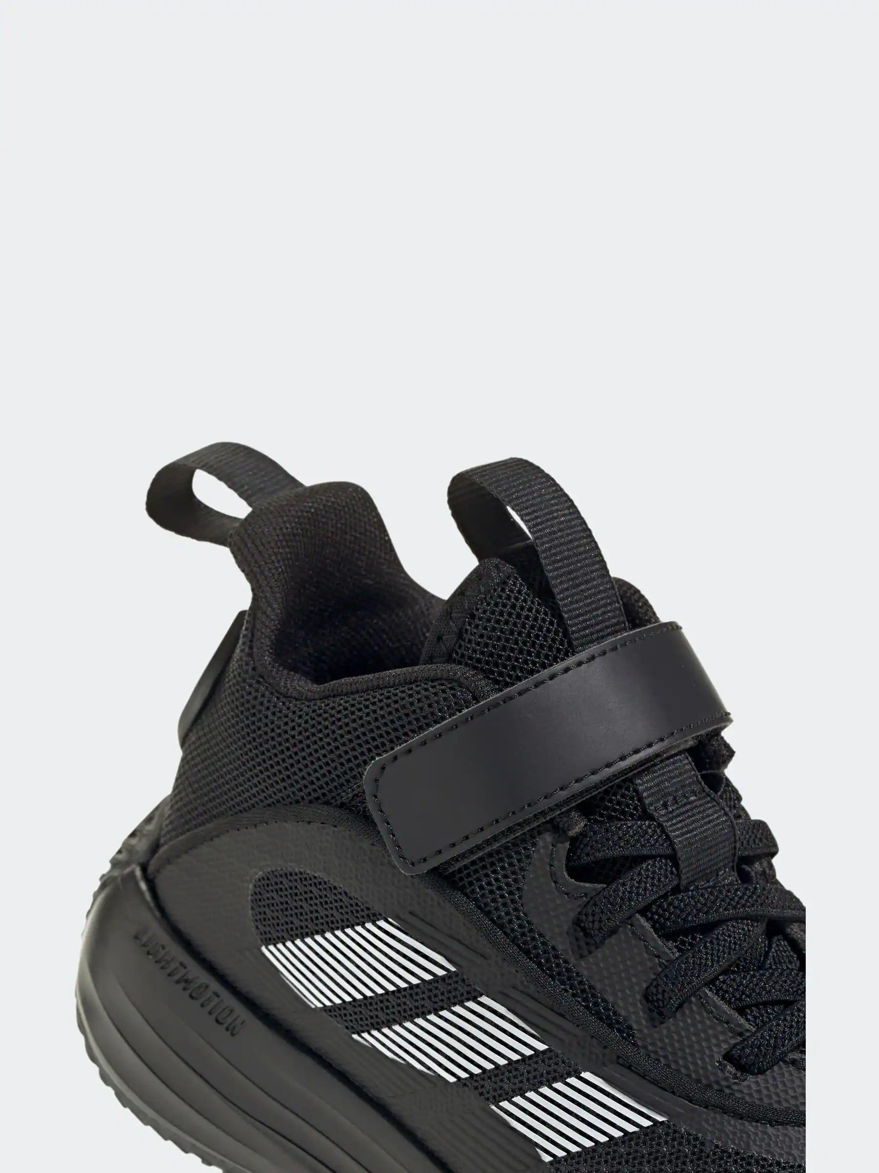 adidas Black Ownthegame 3.0 Kids Trainers