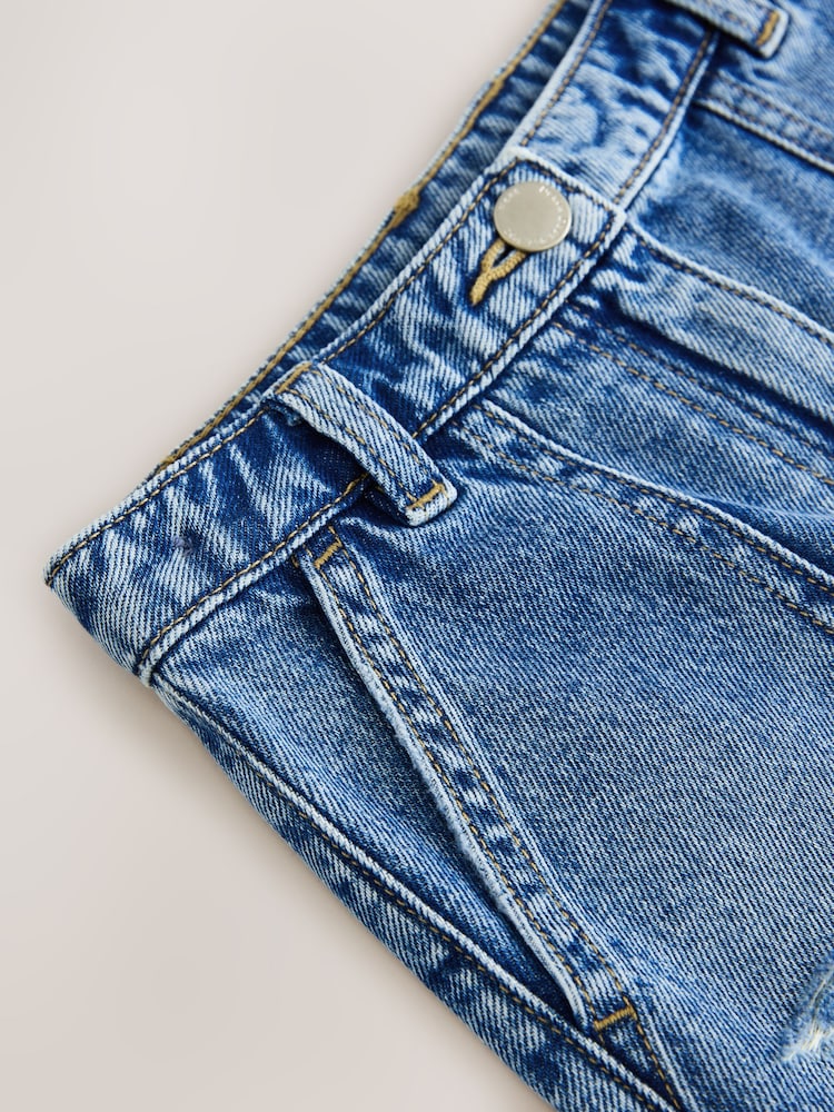 Mid Blue Denim Skirt (3-16yrs) - Image 7 of 8