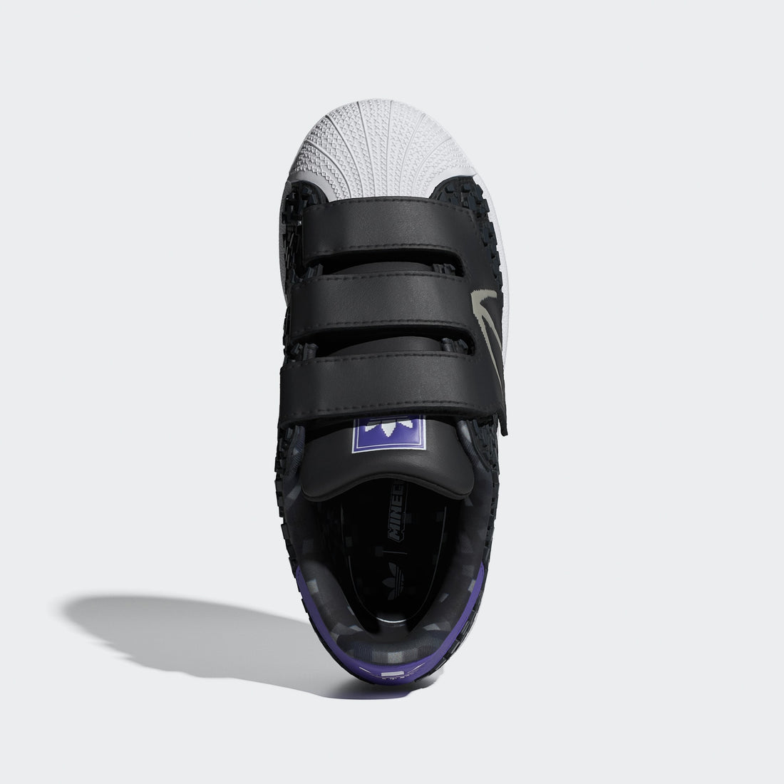ADIDAS MINECRAFT SUPERSTAR II COMFORT CLOSURE SHOES