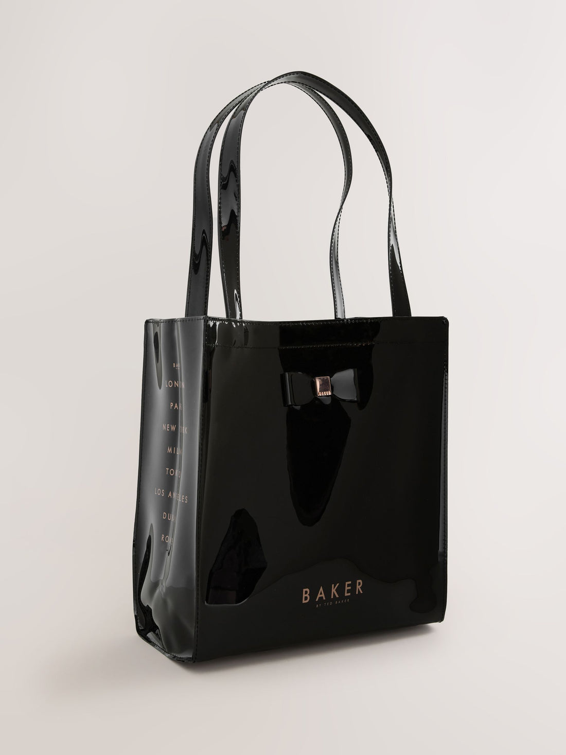 Baker by Ted Baker Bow Vinyl Icon Tote Bag