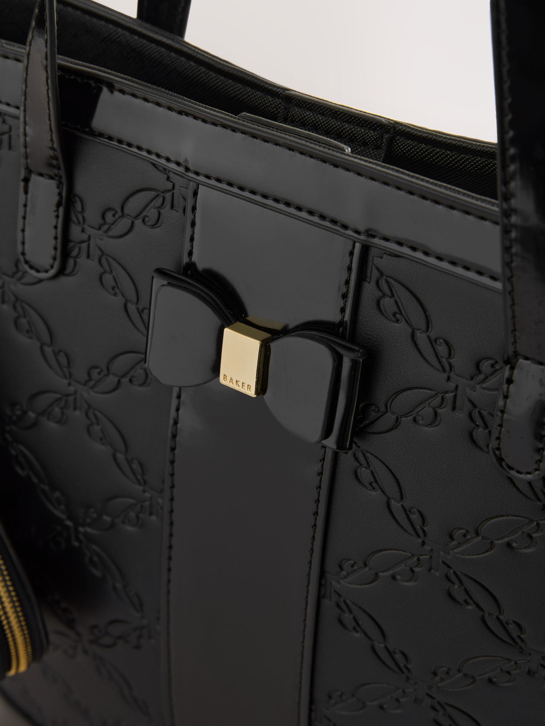 Baker by Ted Baker Embossed PU Tote Bag