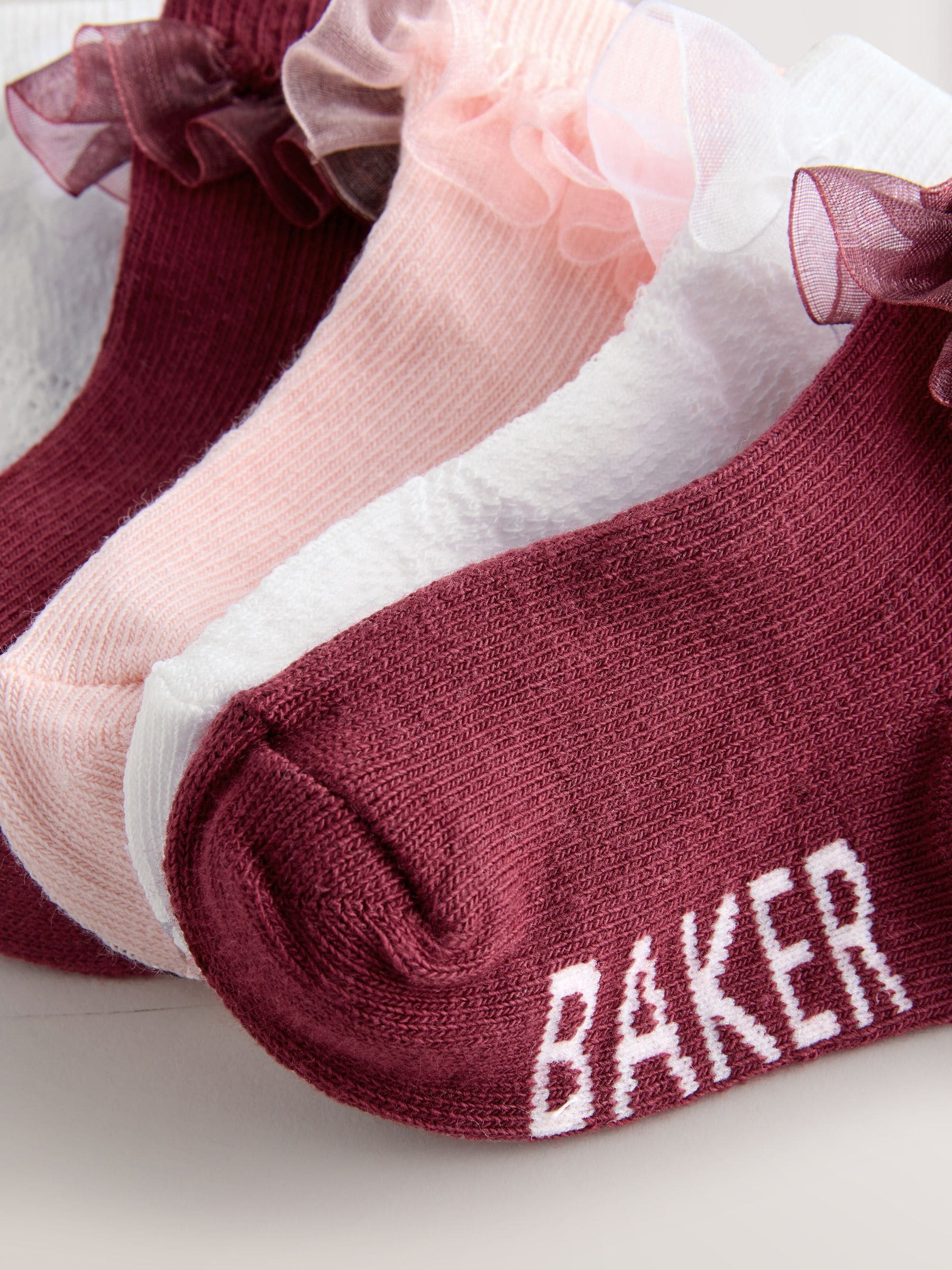 Baker by Ted Baker Girls Socks 5 Pack