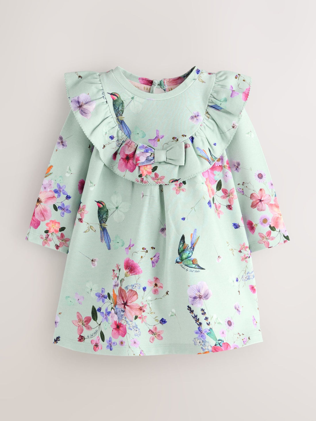 Baker by Ted Baker Frill Detail Jersey Dress