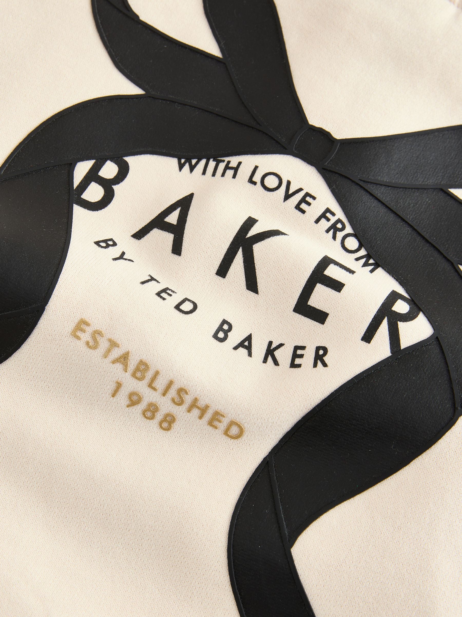 Baker by Ted Baker Funnel Neck Sweat & Wide Leg Joggers Set 2 Piece