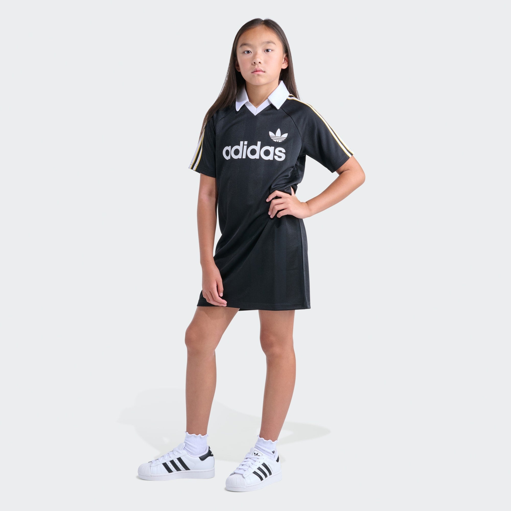 ARCHIVE COLLAR JERSEY DRESS