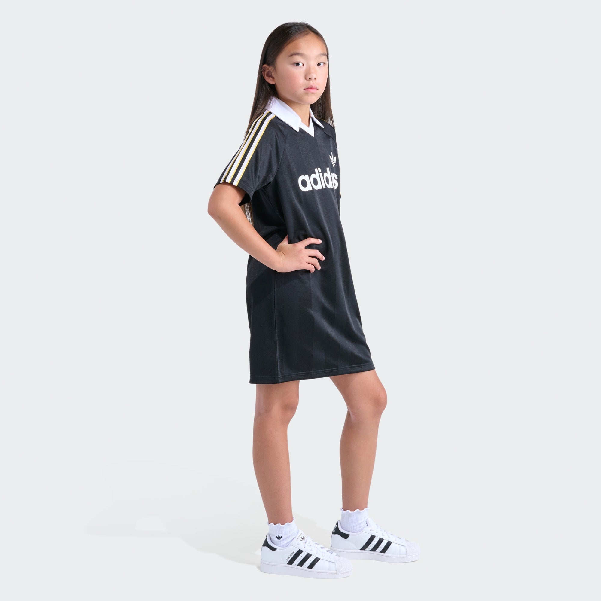 ARCHIVE COLLAR JERSEY DRESS