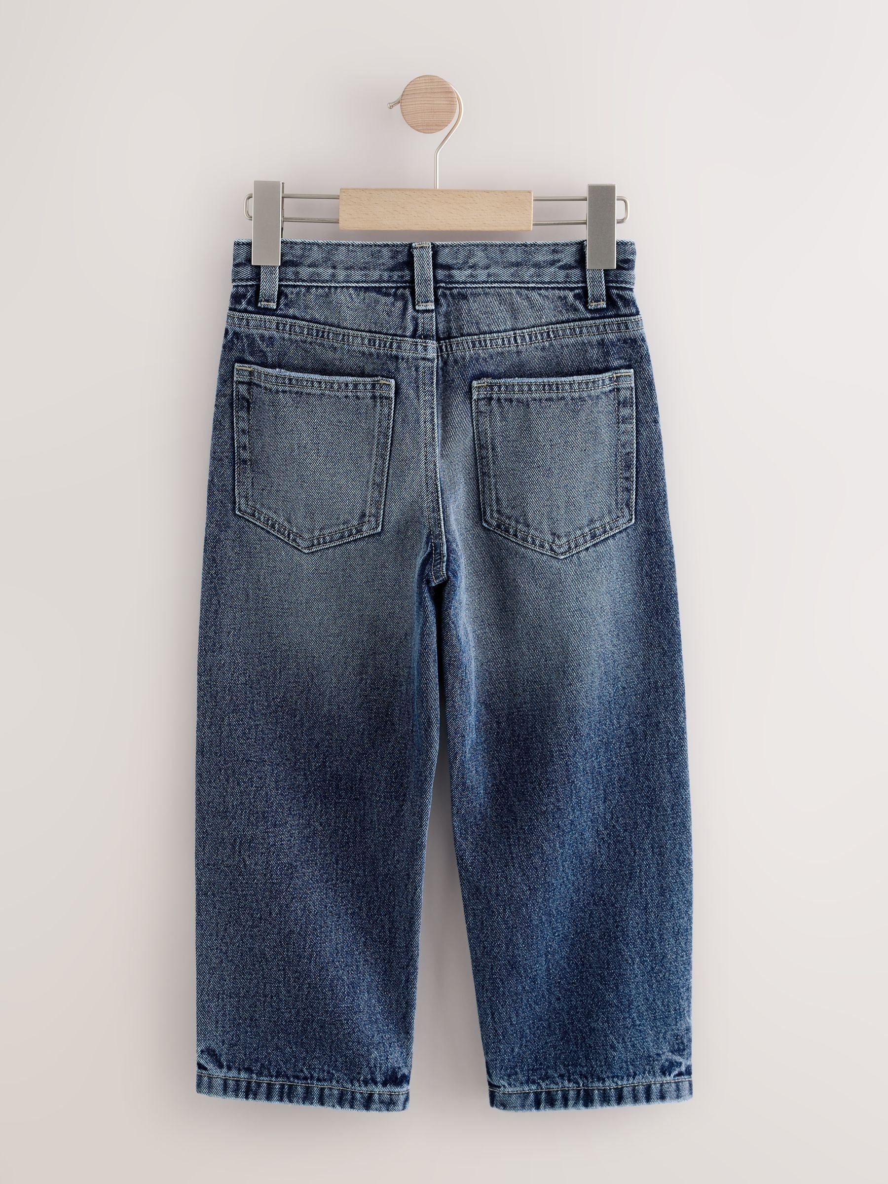 Dark Blue Denim Wide Fit Authentic Jeans (3-16yrs)