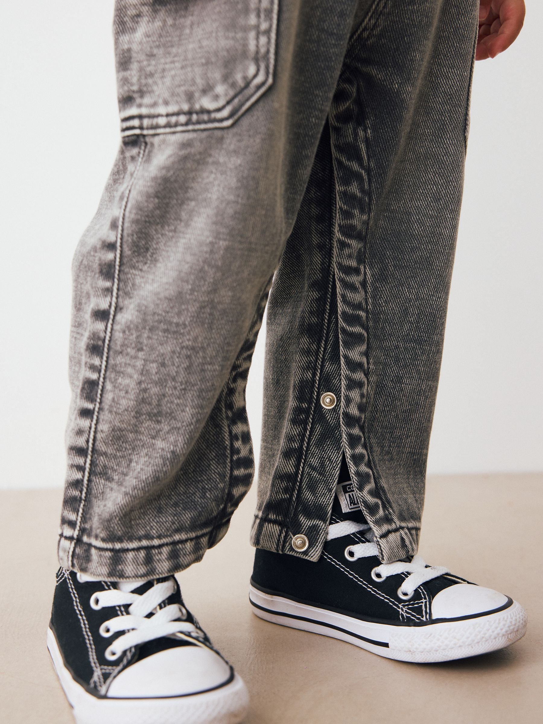 Grey Denim Dungarees (3mths-7yrs)