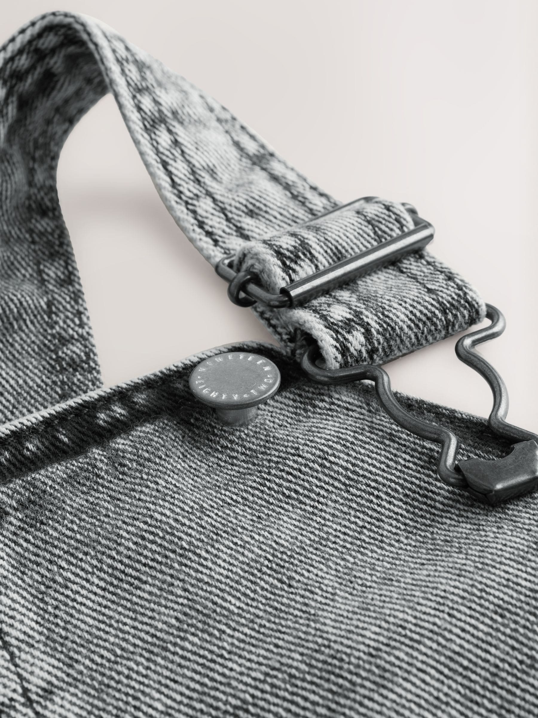 Grey Denim Dungarees (3mths-7yrs)