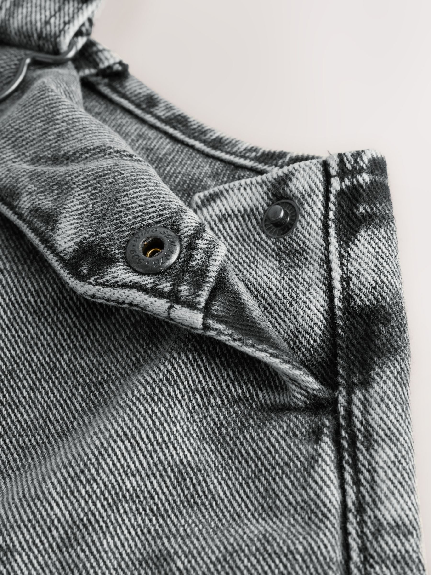 Grey Denim Dungarees (3mths-7yrs)