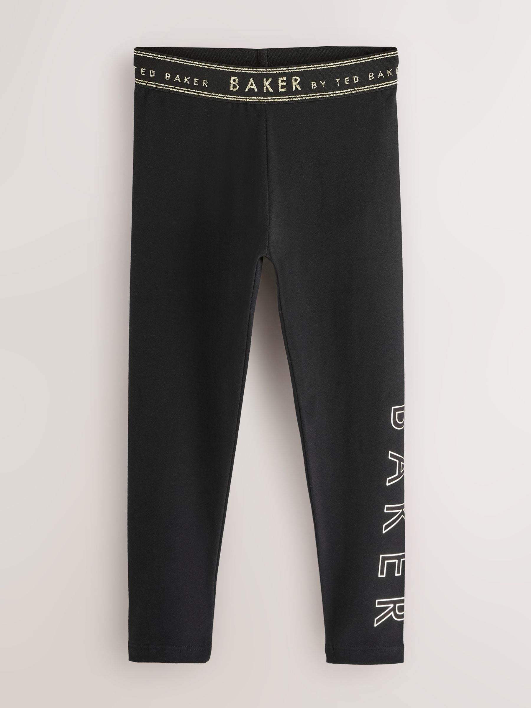 Baker by Ted Baker Oversized Stone Foil Branded Hoodie and Leggings Set 2 Piece