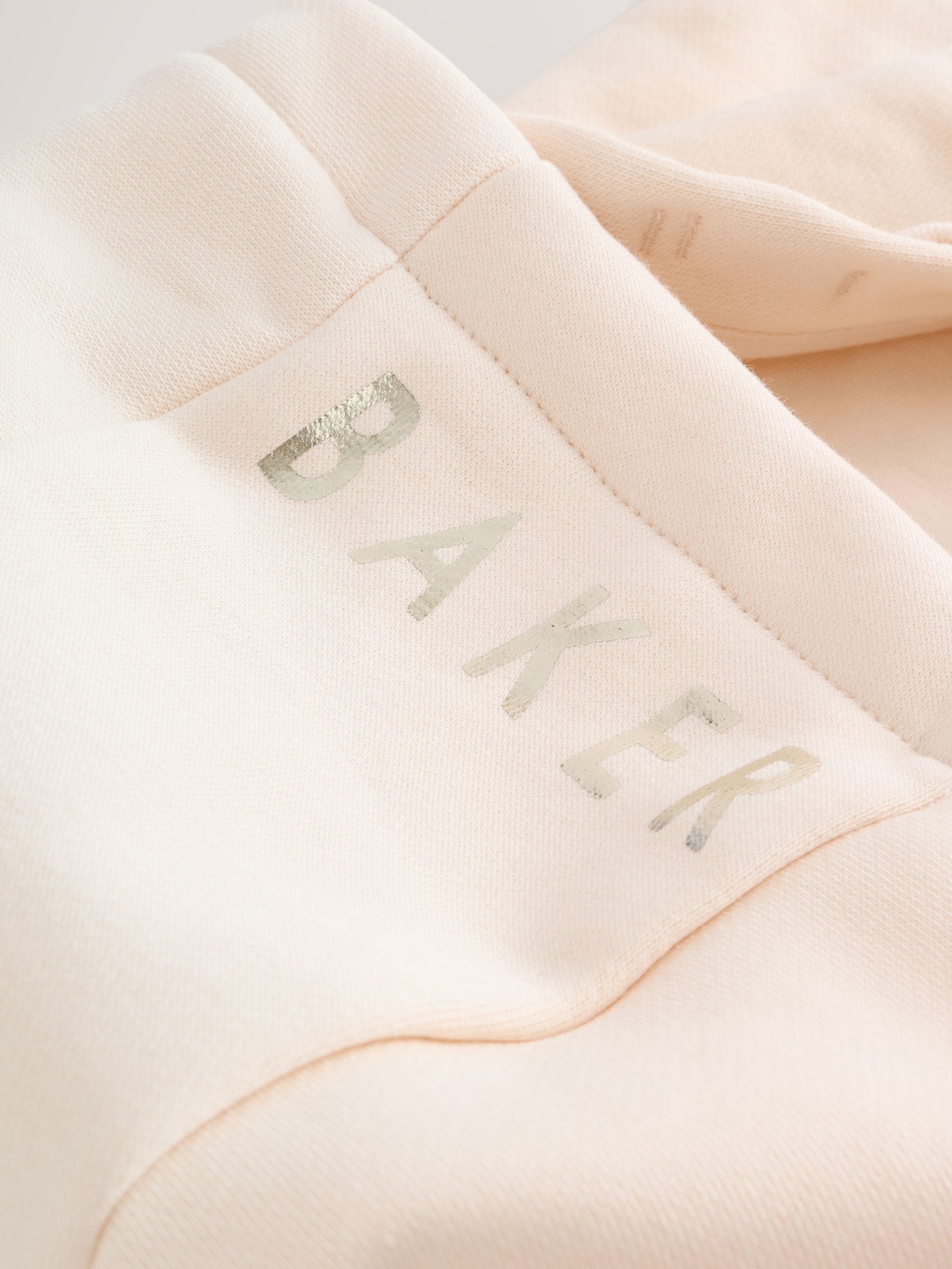 Baker by Ted Baker Oversized Stone Foil Branded Hoodie and Leggings Set 2 Piece