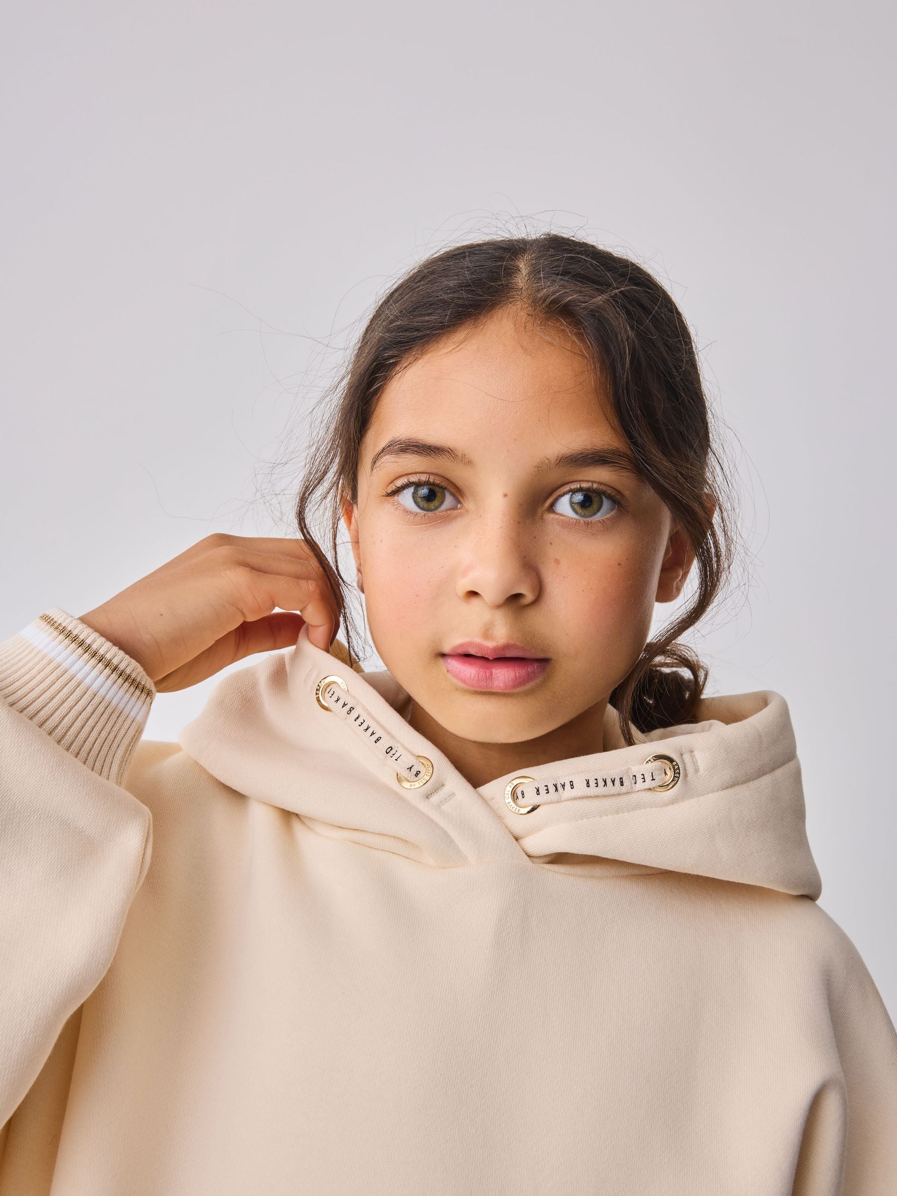 Baker by Ted Baker Oversized Stone Foil Branded Hoodie and Leggings Set 2 Piece