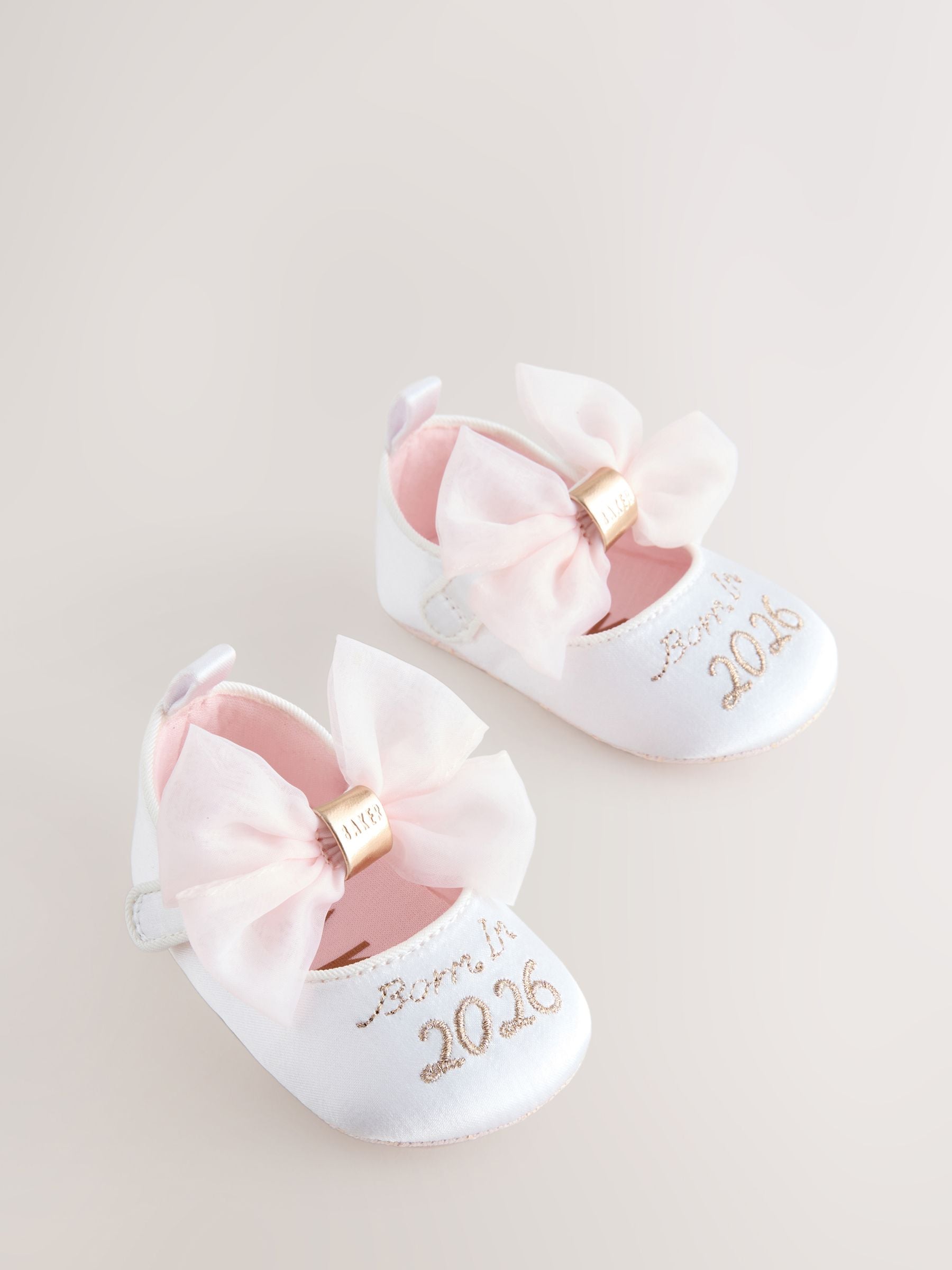 Baker by Ted Baker Baby Girls Born in 2026 Mary Jane Padders Shoes