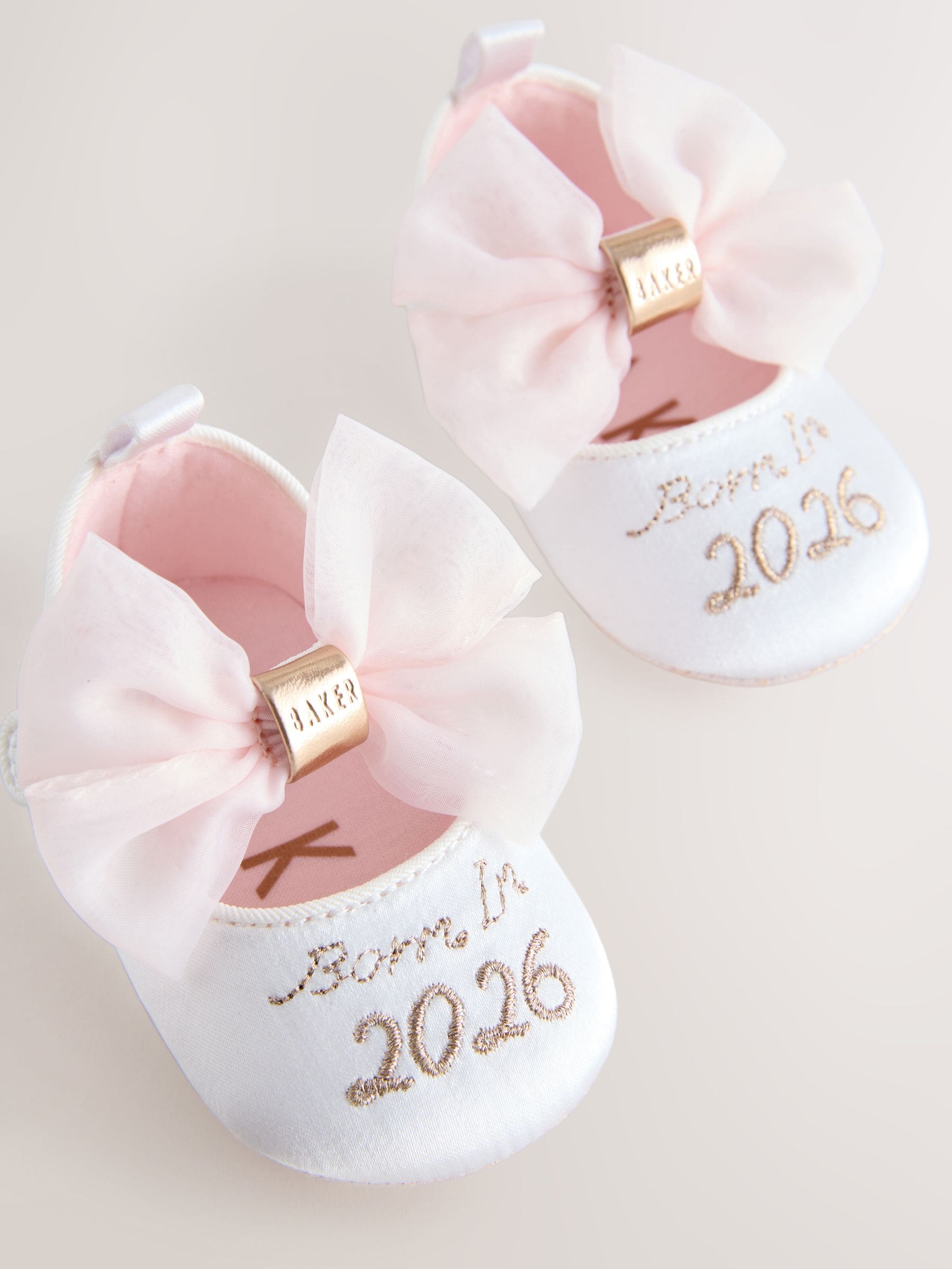 Baker by Ted Baker Baby Girls Born in 2026 Mary Jane Padders Shoes