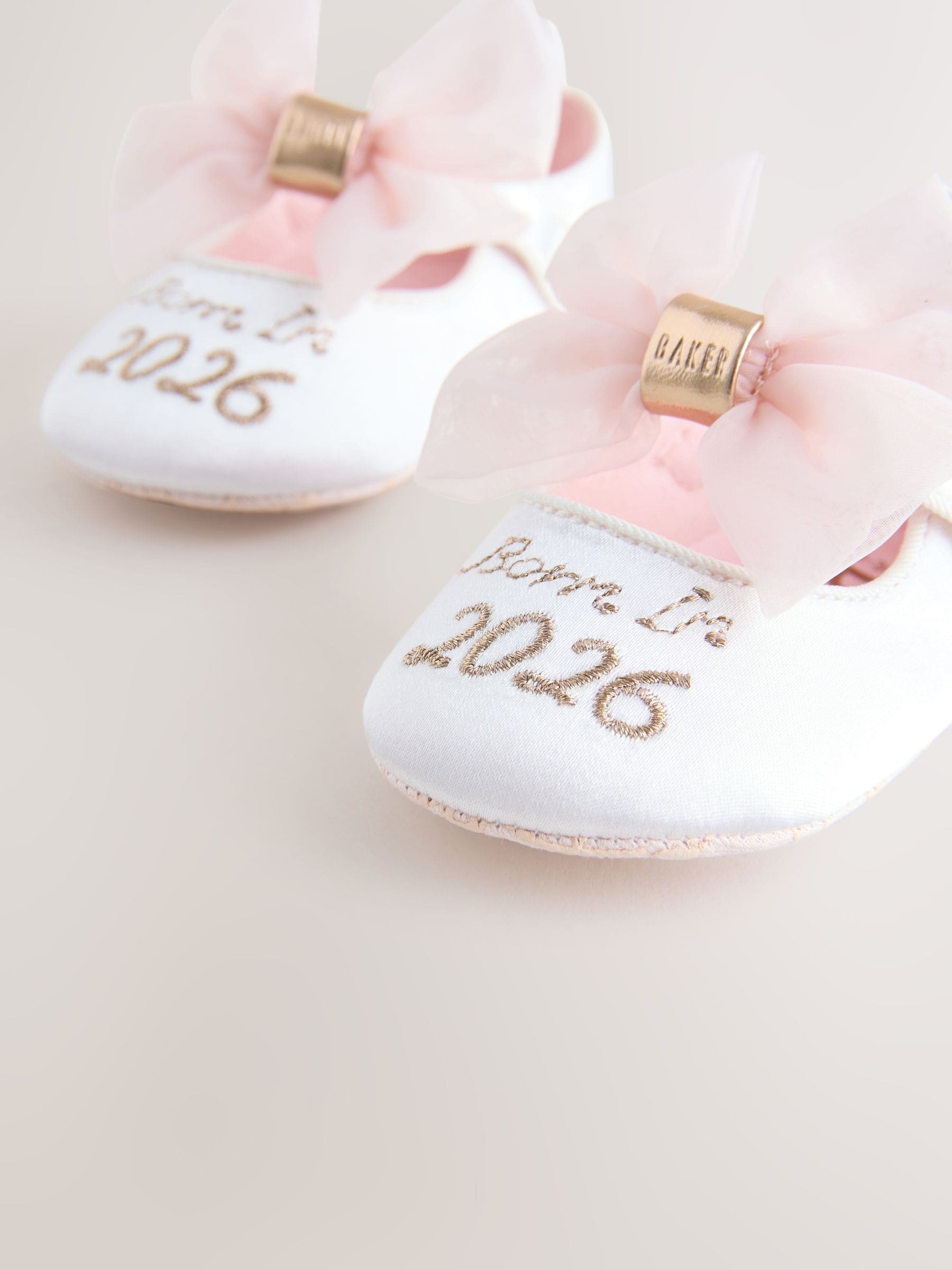 Baker by Ted Baker Baby Girls Born in 2026 Mary Jane Padders Shoes