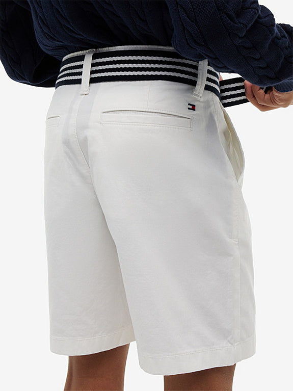 Kids' Belted Baggy Stretch Chino Short Sz 6