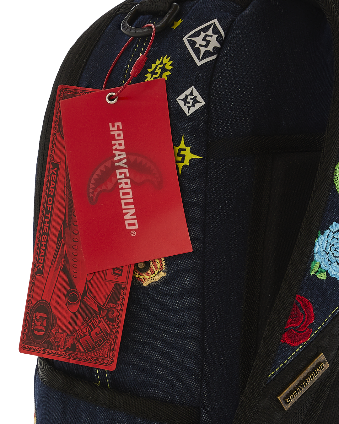 EVISU STYLE DLX-DENIM BACKPACK