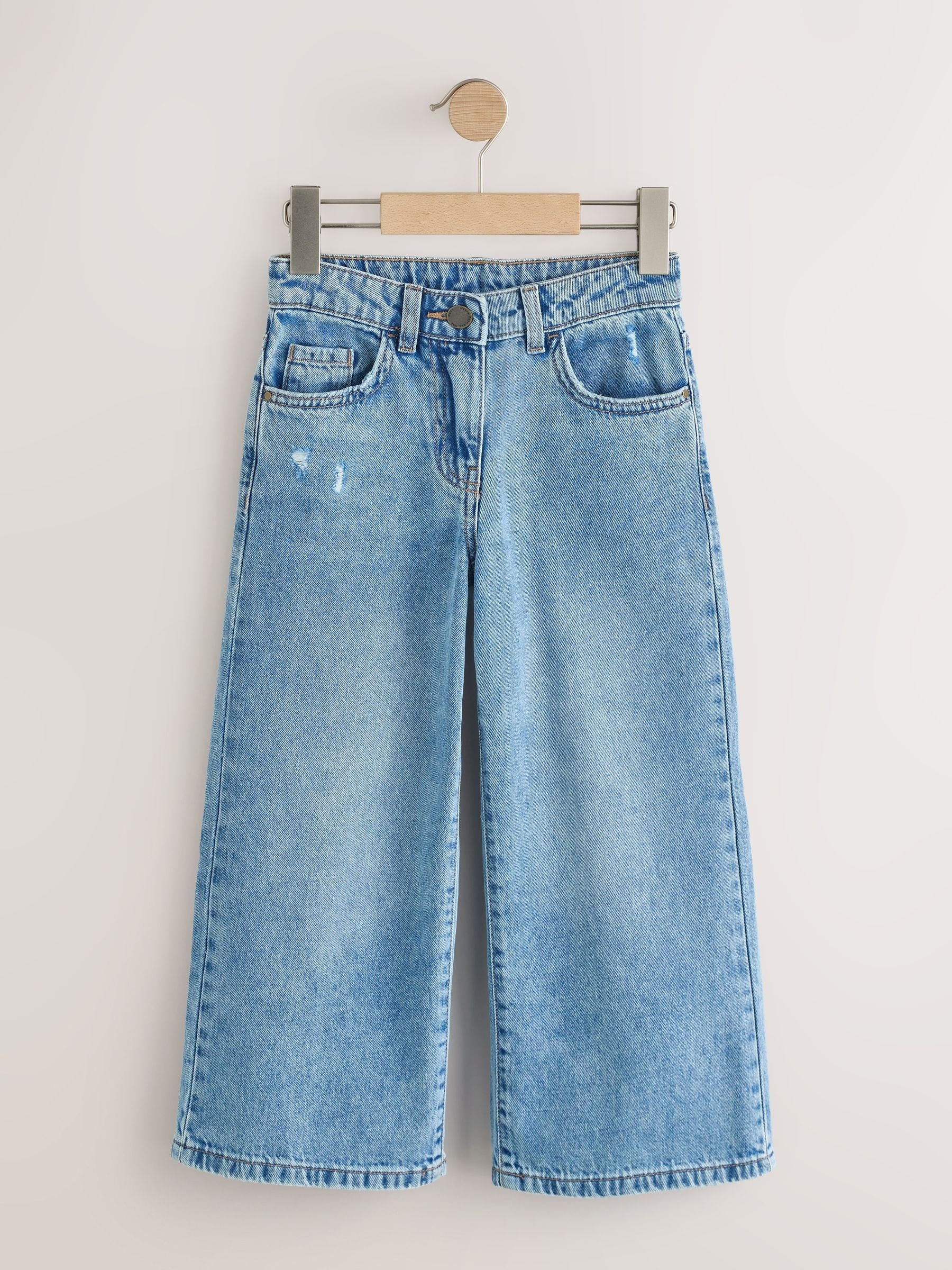 Denim Extra Wide Leg Jeans (6-16yrs)