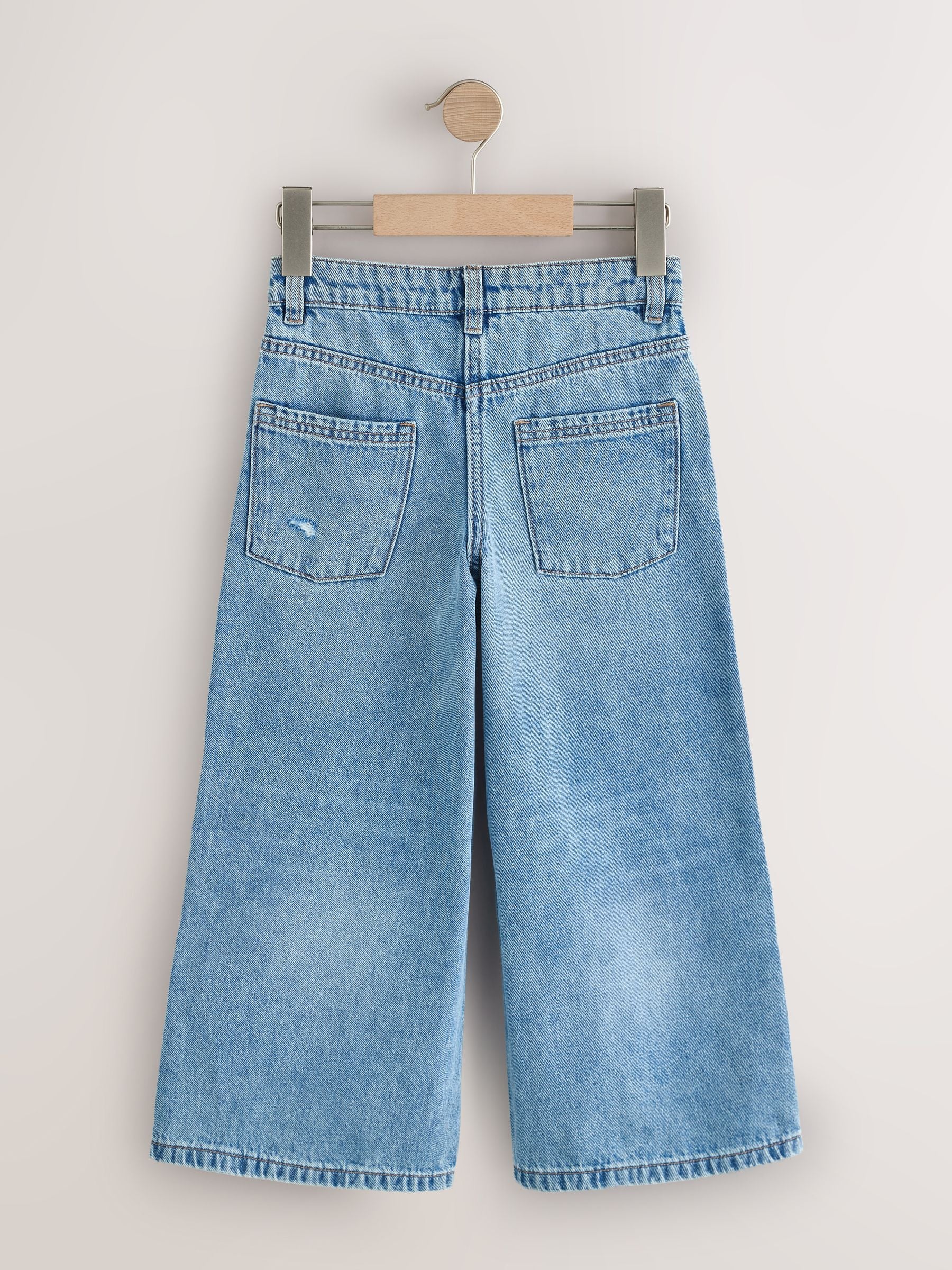 Denim Extra Wide Leg Jeans (6-16yrs)
