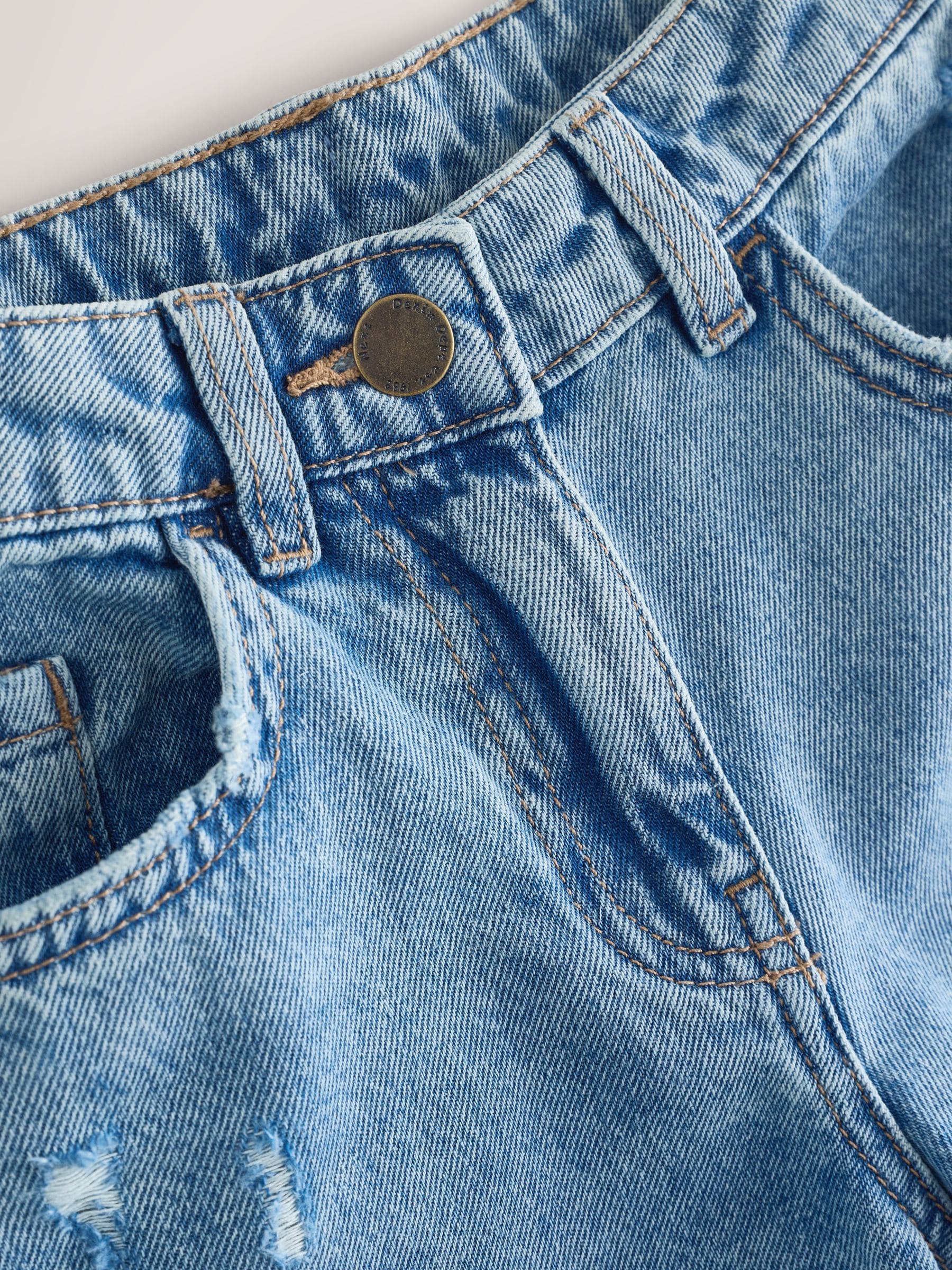 Denim Extra Wide Leg Jeans (6-16yrs)